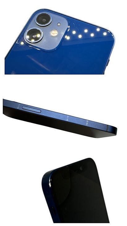 ڥХåƥ꡼80%iPhone12mini128GB֥롼SIMե꡼au