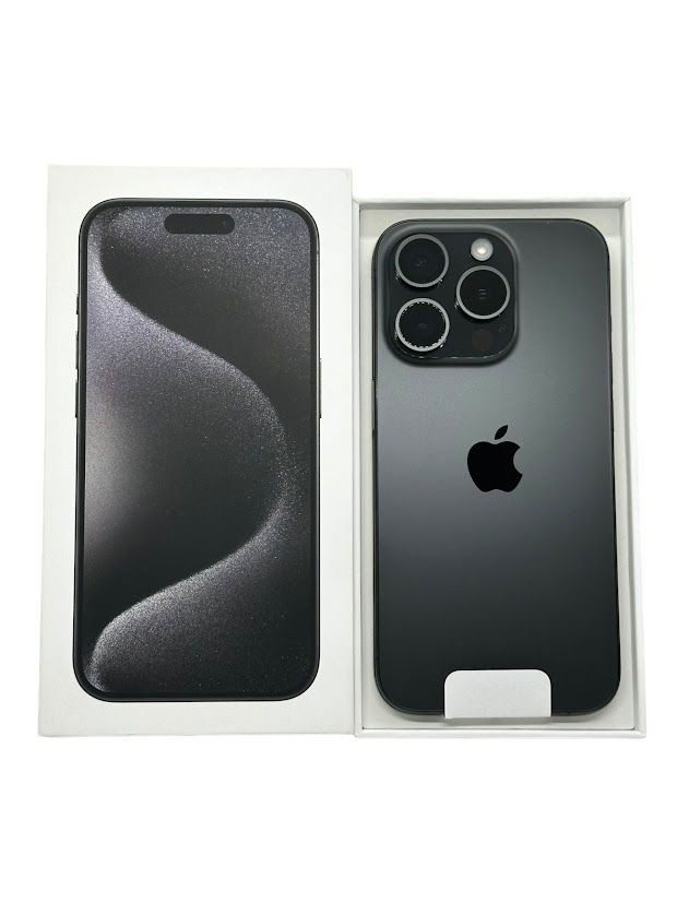 ムスビー｜iPhone15 Pro 512GB ブラック SIMフリー 未使用品【iPhone15 