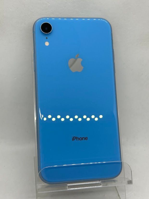 ムスビー｜iPhone XR 64GB ブルー SIMフリー au版 バッテリー79 