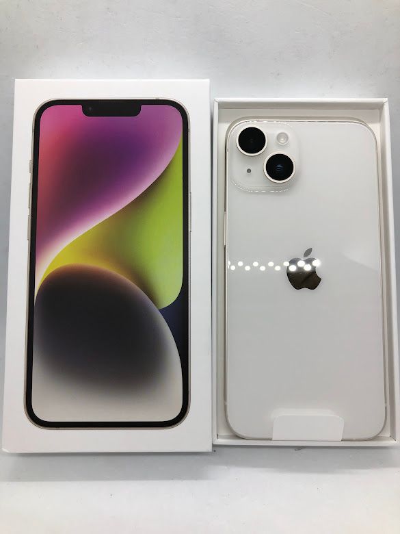 iPhone14 スターライト 256gb 新品未開封（新品未開封] iPhone 14  