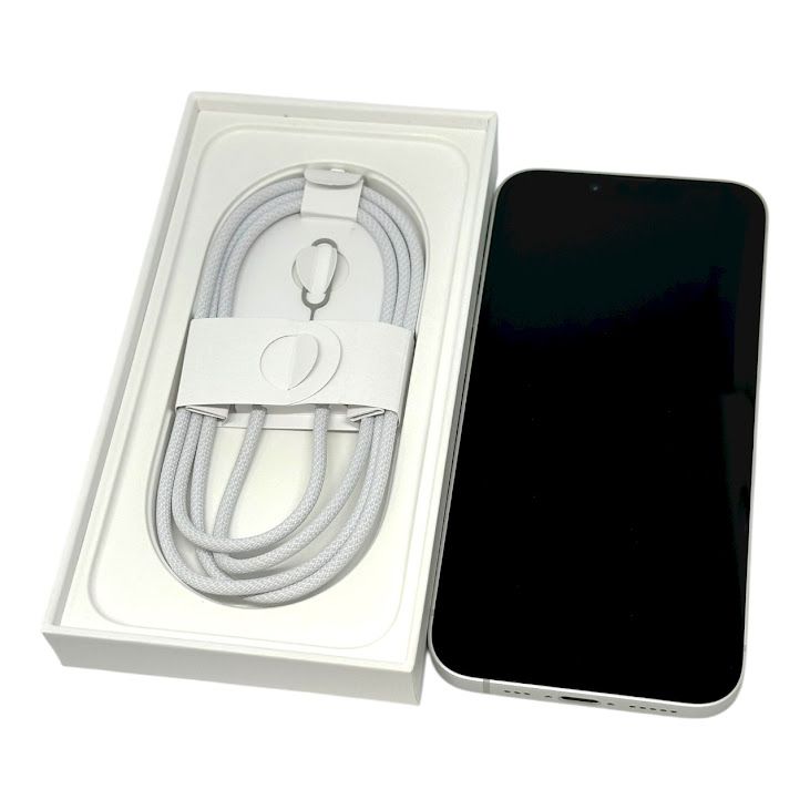 ムスビー｜【バッテリー100%】iPhone 16e 128GB ホワイト SIM