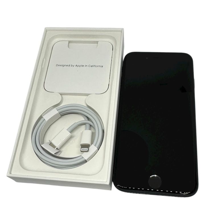 ڥХåƥ꡼100%iPhoneSE3ˡ64GBߥåɥʥȡSIMե꡼au