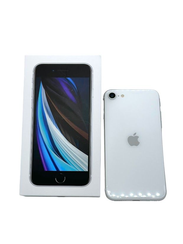 ムスビー｜iPhone SE(第2世代) 64GB ホワイト SIMフリー ドコモ版 未  