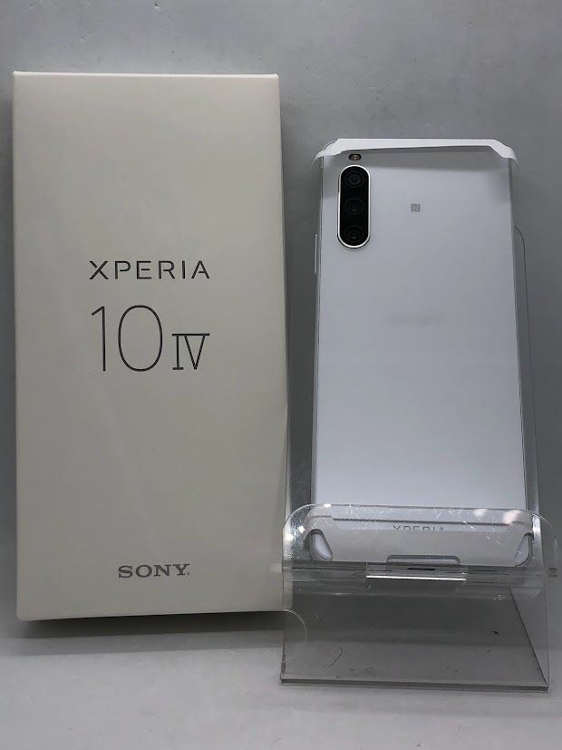 ムスビー｜Xperia 10 IV XQ-CC44 128GB ホワイト SIMフリー 未使用品  