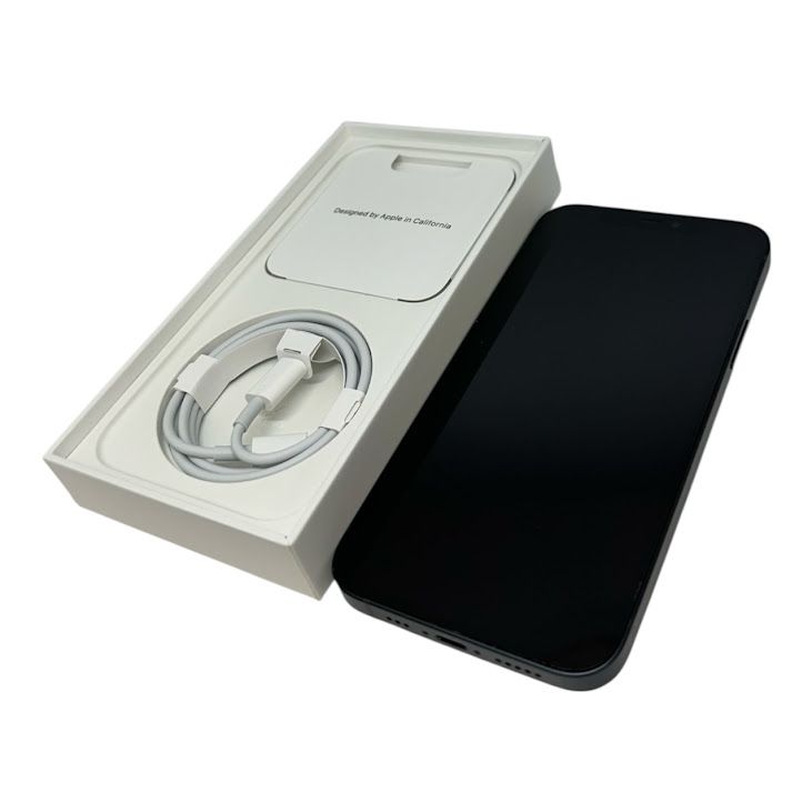 iPhone��12��128GB���֥�å���SIM�ե꡼�����եȥХ���