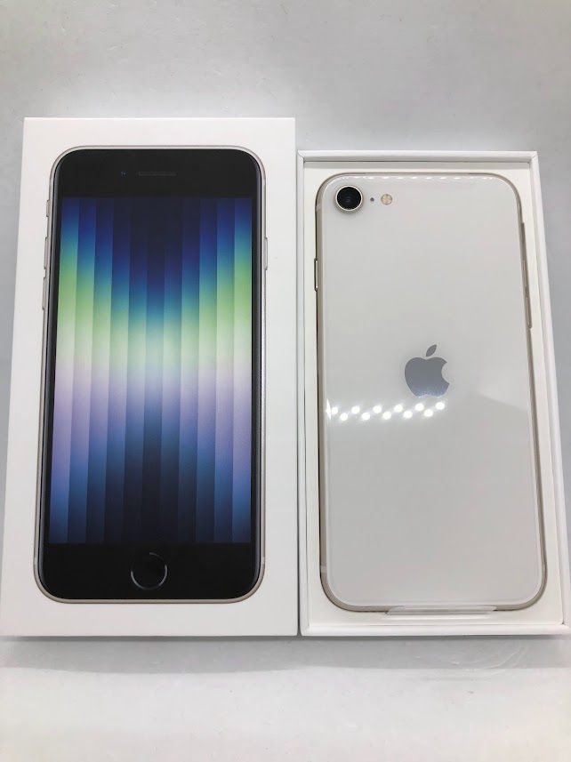 ムスビー｜iPhone SE(第3世代) 256GB スターライト SIMフリー 未使用品 