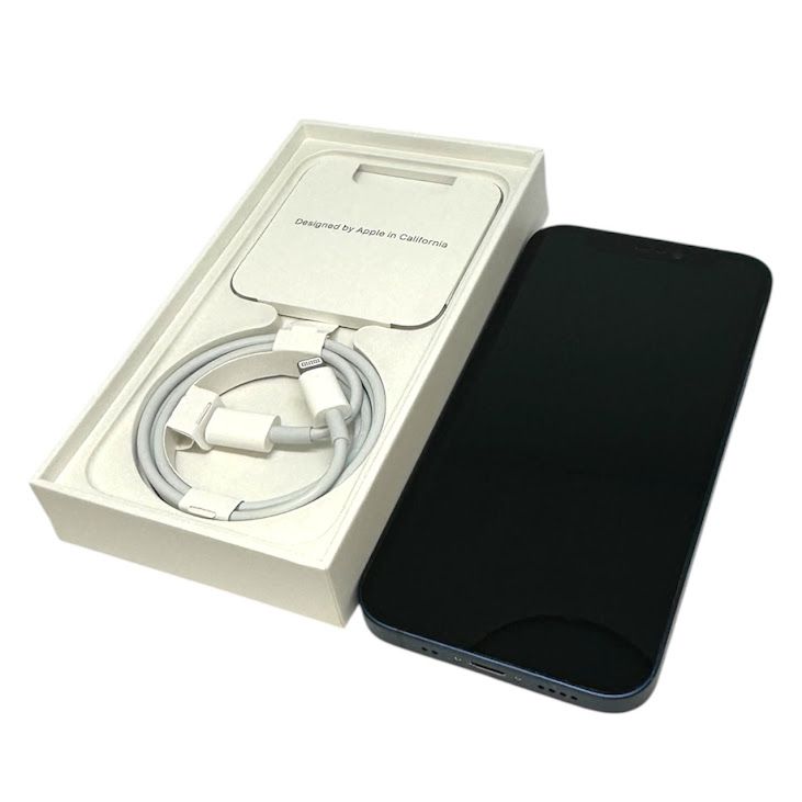 �ڥХåƥ꡼83%��iPhone��12mini��64GB���֥롼��SIM�ե꡼��au��