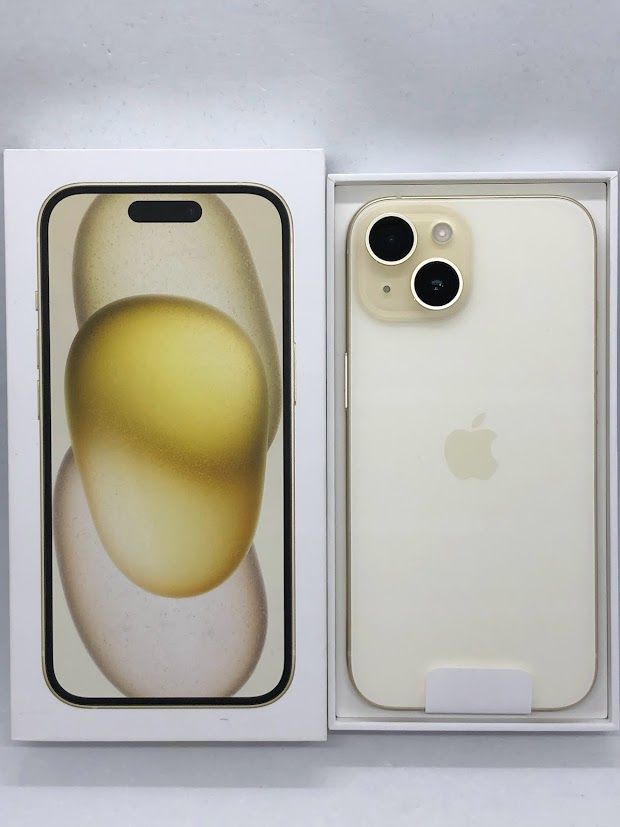 ムスビー｜iPhone15 128GB イエロー SIMフリー 未使用品【iPhone15 SIM 