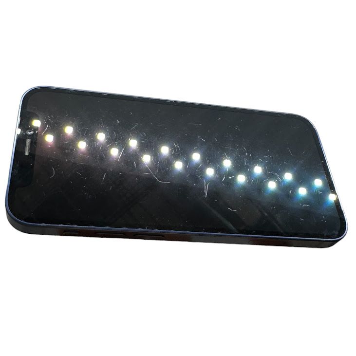 �ڥХåƥ꡼100%��iPhone��12mini��256GB���֥롼��SIM�ե꡼��au��