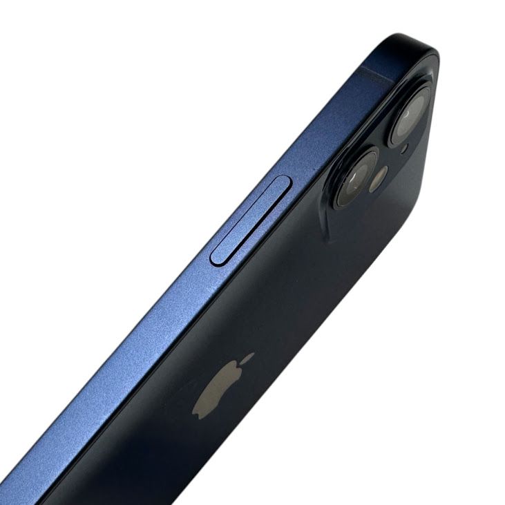 �ڥХåƥ꡼100%��iPhone��12mini��256GB���֥롼��SIM�ե꡼��au��