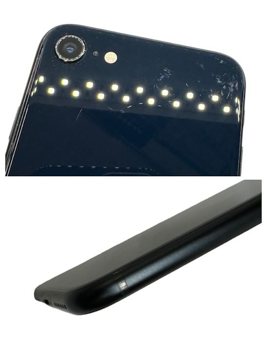 ڥХåƥ꡼100%iPhoneSE3ˡ64GBߥåɥʥȡSIMե꡼au