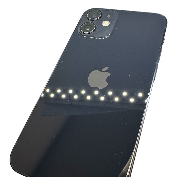 iPhone��12mini��128GB���֥�å���SIM�ե꡼�����եȥХ���