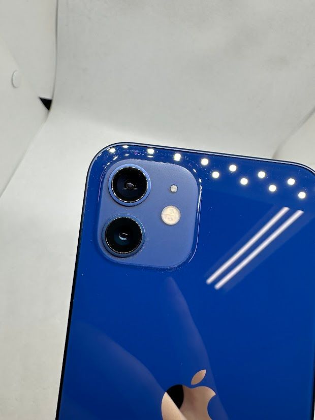 ムスビー｜iPhone12 256GB ブルー SIMフリー バッテリー77％【iPhone12 
