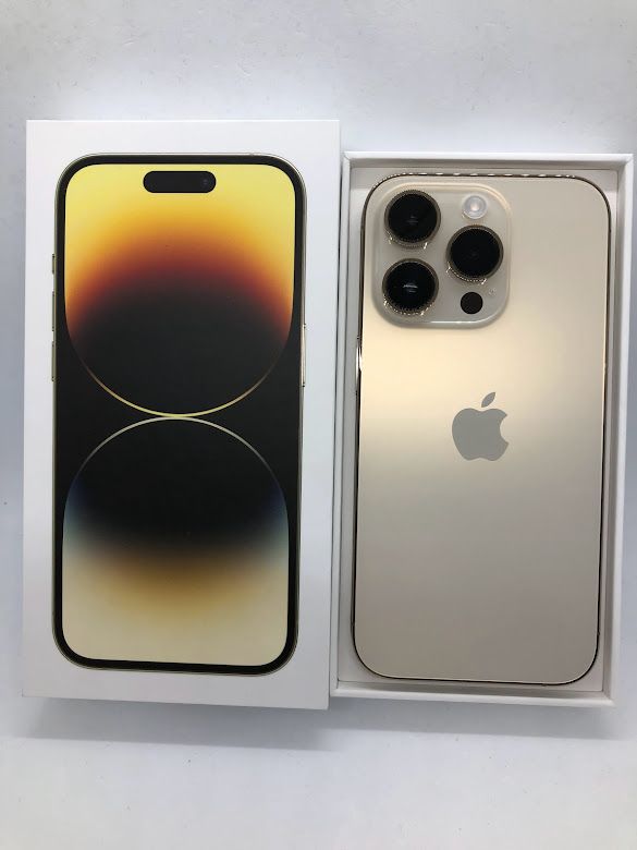 ムスビー｜iPhone14 Pro 256GB ゴールド SIMフリー ソフトバンク版 