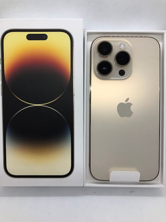 ムスビー｜iPhone14 Pro 256GB ゴールド SIMフリー 楽天モバイル版 未 