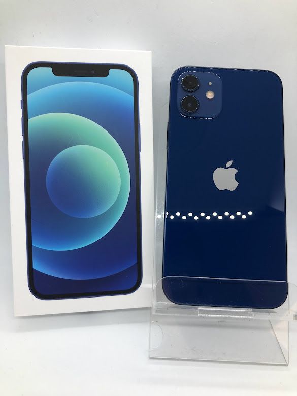 ムスビー｜iPhone12 64GB ブルー SIMフリー バッテリー89％【iPhone12 