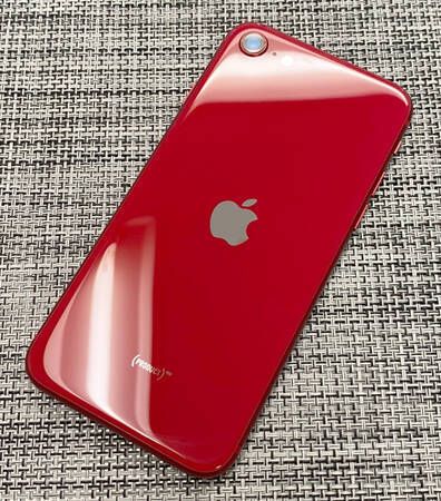 ムスビー｜【中古美品】simロック解除済 iPhone SE2 64GB レッド 