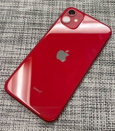 ムスビー｜【中古品】simロック解除済 softbank iPhone11 128GB レッド 