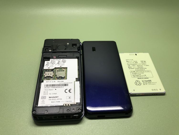 ��Sim���å�����Ѥߡ�SH-02K �����쥹�������� 4G LTE�ڽ���AC�����ץ����դ���