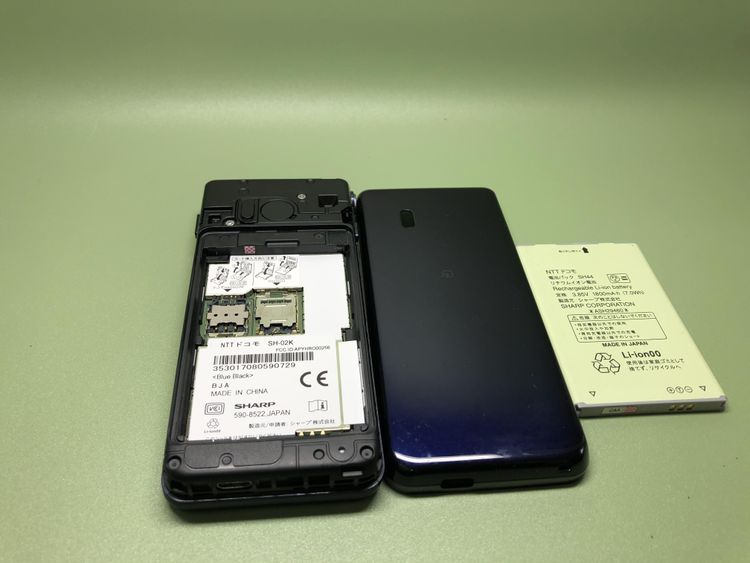 ��Sim���å�����Ѥߡ�SH-02K �����쥹�������� 4G LTE�ڽ���AC�����ץ����դ���