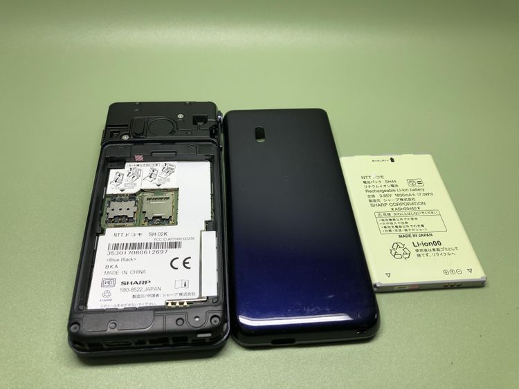 ��Sim���å�����Ѥߡ�SH-02K �����쥹�������� 4G LTE�ڽ���AC�����ץ����դ���