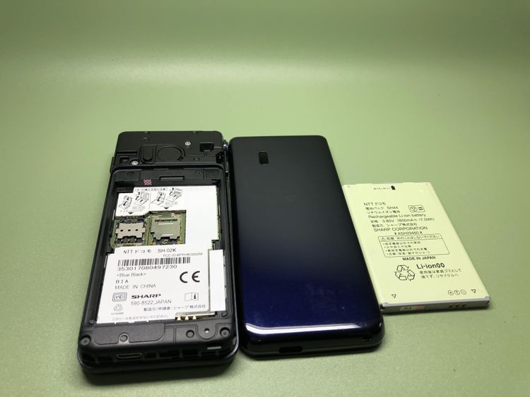 ��Sim���å�����Ѥߡ�SH-02K �����쥹�������� 4G LTE�ڽ���AC�����ץ����դ���