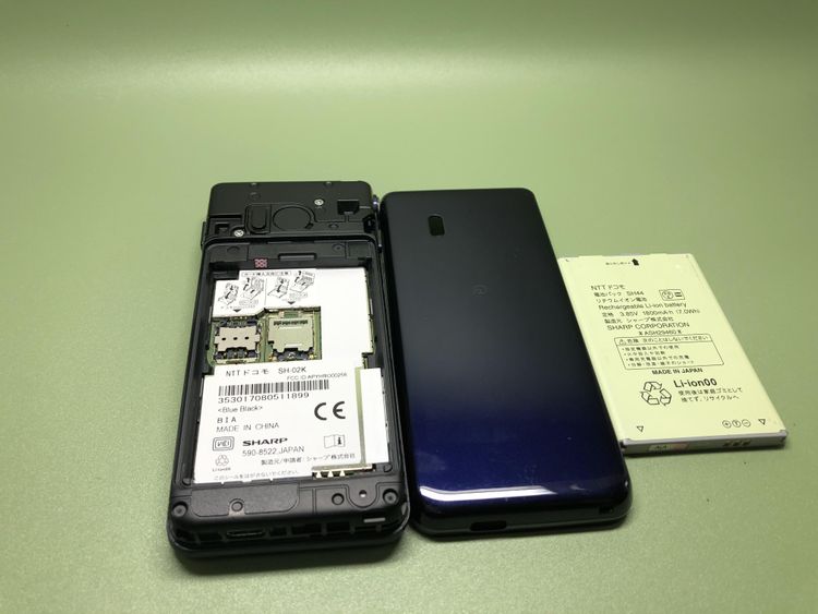 ��Sim���å�����Ѥߡ�SH-02K �����쥹�������� 4G LTE�ڽ���AC�����ץ����դ���