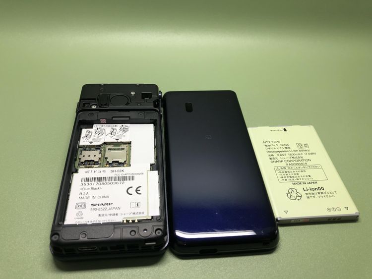 ��Sim���å�����Ѥߡ�SH-02K �����쥹�������� 4G LTE�ڽ���AC�����ץ����դ���