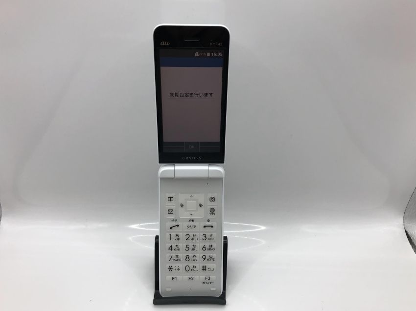 ムスビー｜【Simフリー】AU GRATINA KYF42 京セラ 4G LTE【純正AC