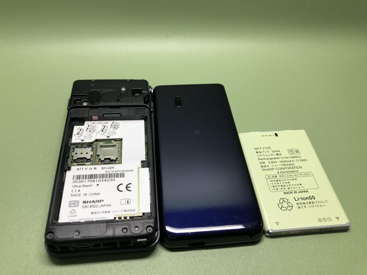 ��Sim���å�����Ѥߡ�SH-02K �����쥹�������� 4G LTE�ڽ���AC�����ץ����դ���