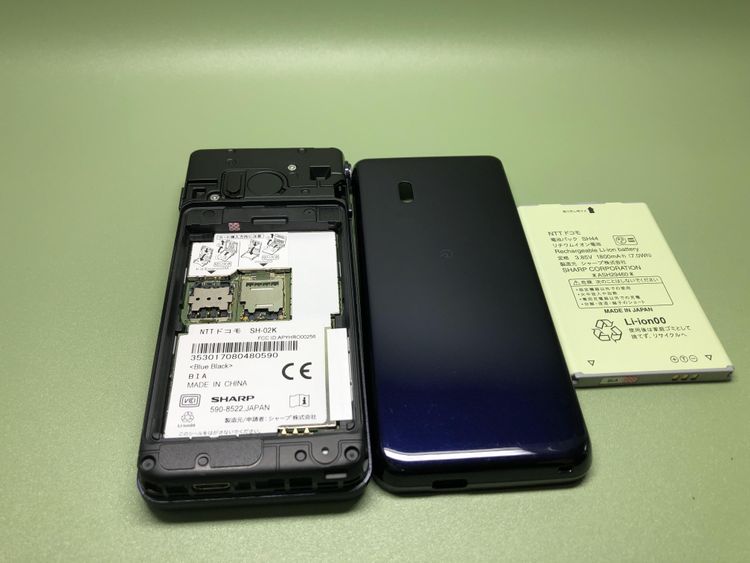 ��Sim���å�����Ѥߡ�SH-02K �����쥹�������� 4G LTE�ڽ���AC�����ץ����դ���