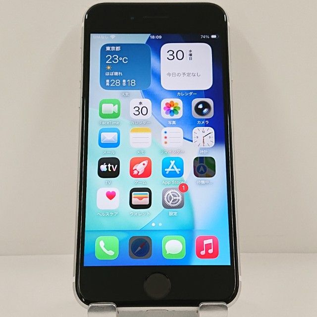 iPhoneSE ��2���� 64GB �ɥ��� �ۥ磻�� c22955