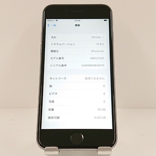 iPhone6s 16GB SIM�ե꡼ ���ڡ������쥤 c17672