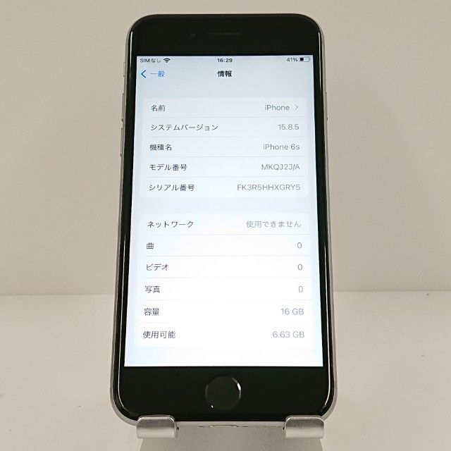 iPhone6s 16GB SIM�ե꡼ ���ڡ������쥤 c17714