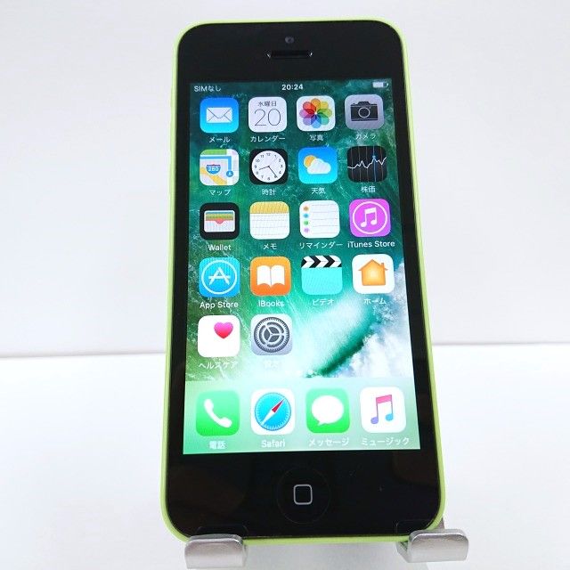 ムスビー｜iPhone5c 16GB docomo グリーン c01316【iPhone5c NTTドコモ