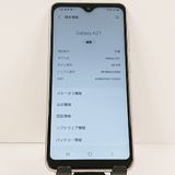 Galaxy A21 ����ץ� SCV49 au �ۥ磻�� c22961