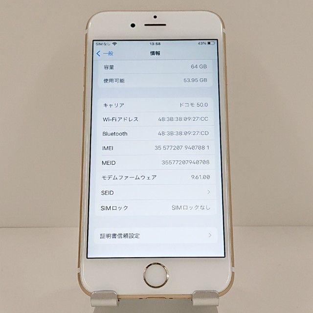 iPhone6s 64GB SoftBank ������� c18810