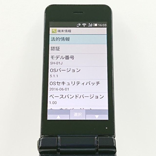 AQUOS �������� SH-01J �ɥ��� �֥롼�֥�å� c20432