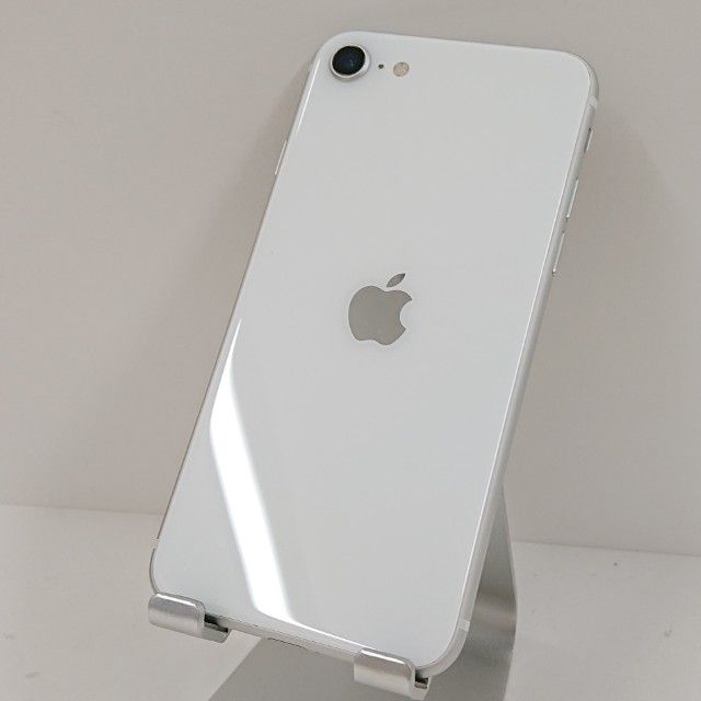 iPhoneSE ��2���� 64GB �ɥ��� �ۥ磻�� c18436