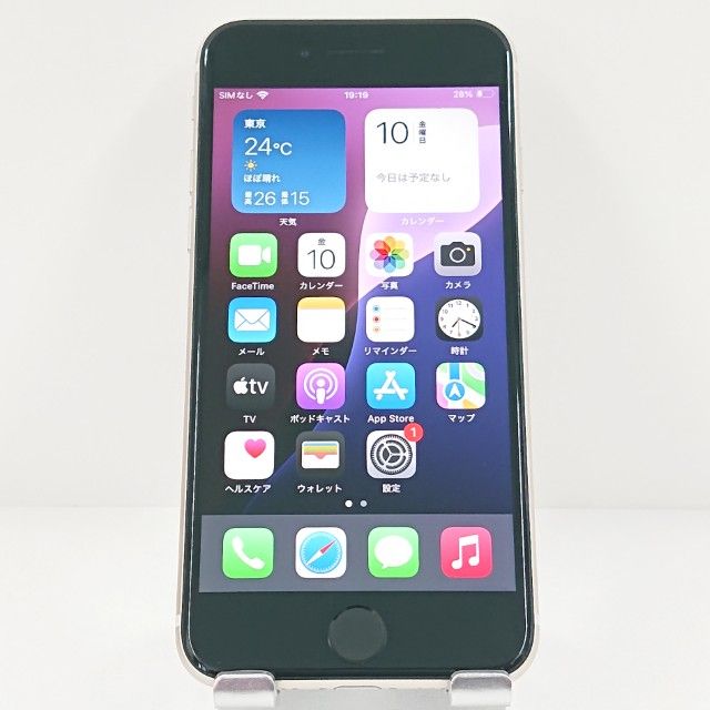 iPhoneSE ��3���� 64GB au �������饤�� c18832