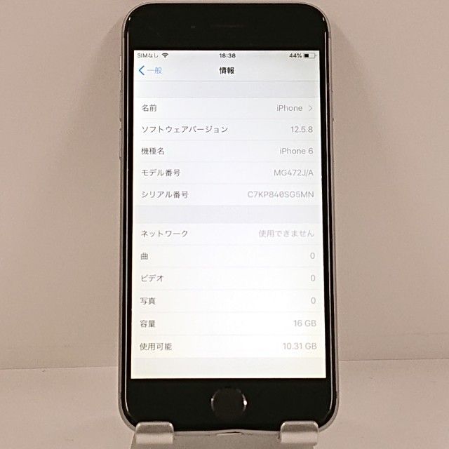 iPhone6 16GB SoftBank ���ڡ������쥤 c22351