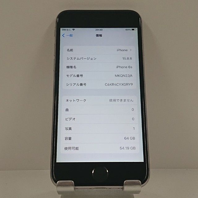 iPhone6s 64GB �ɥ��� ���ڡ������쥤 c22254