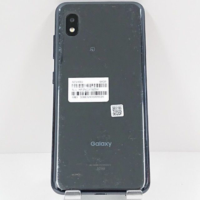 Galaxy A21 ����ץ� SCV49 au �֥�å� c17464