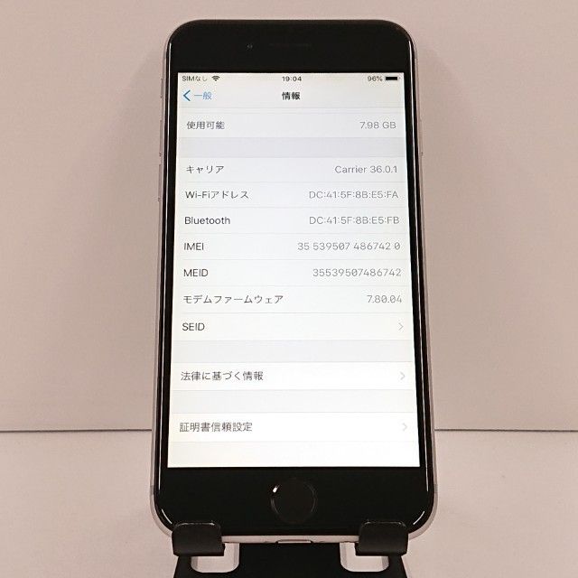 iPhone6 16GB SIM�ե꡼ ���ڡ������쥤 c19252