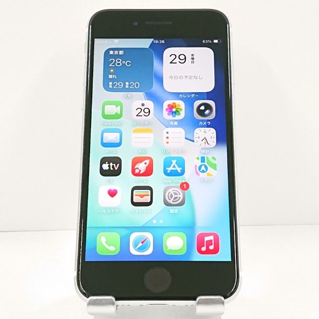 iPhoneSE ��2���� 64GB �ɥ��� �ۥ磻�� c20312