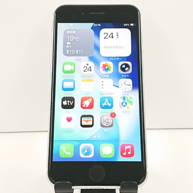 iPhoneSE ��2���� 64GB au �ۥ磻�� c19175