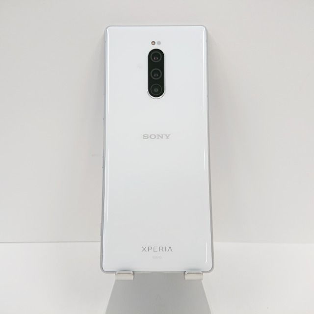 p*1様 Sony Xperia1 SOV40 ホワイト SIM解除済 64GB ムスビー｜Xperia 1 SOV40 au ホワイト 送料無料 即決 本体