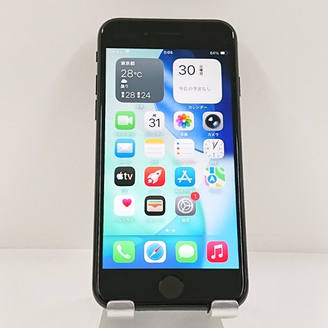 �ڥǥⵡ��iPhoneSE ��2���� 64GB au �֥�å� c22296