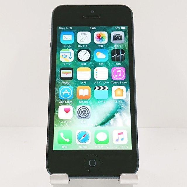 iPhone5 16GB au ֥å&졼 c15213