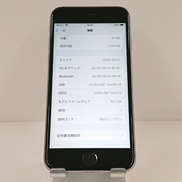 iPhone6s 16GB SIM�ե꡼ ���ڡ������쥤 c19088